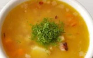 How to make pea soup with chicken